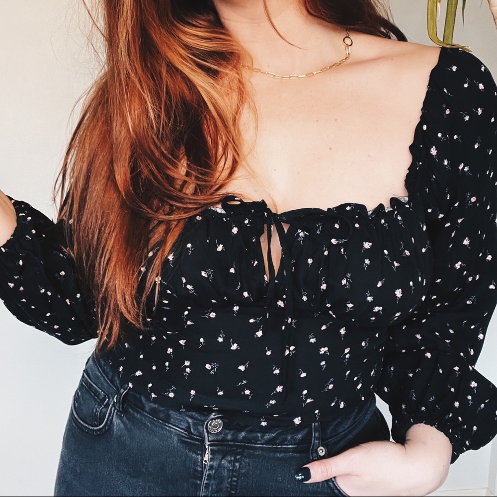 WILD FABLE | Cottagecore Crop Top